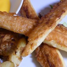 Spargel im Backteig