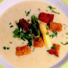 Spargelcremesuppe