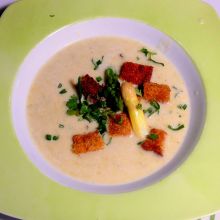 Spargelcremesuppe