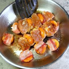 In der Pfanne braten
