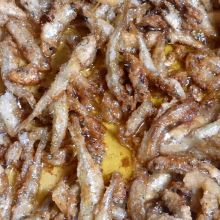 Sprotten knusprig braten