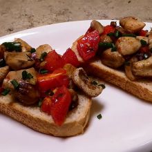 Steinpilz - Bruschetta