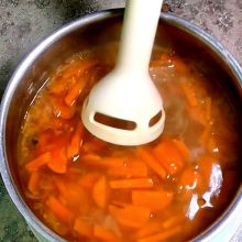 Suppe pürieren