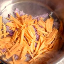 Süßkartoffeln braten