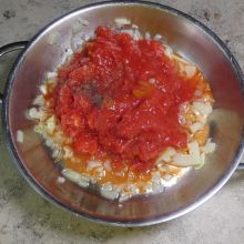 Paradeisragout kochen