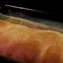 Strudel goldbraun backen