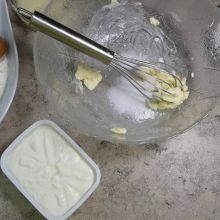 Butter schaumig rühren