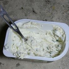 Frischkäsetopping
