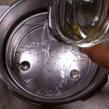 Druckkochtopf vorbereiten