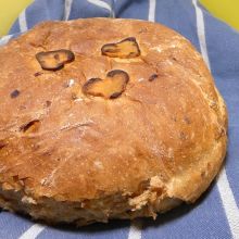 Weizenbrot mit Süßkartoffeln