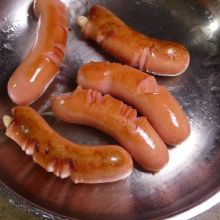Würstchenfinger braten
