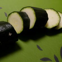 Zucchini  vorbereiten