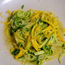 Zucchini würzen