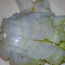 Geschnittene Zwiebel