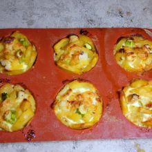 Gebackene Muffins