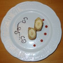 Bananenröllchen