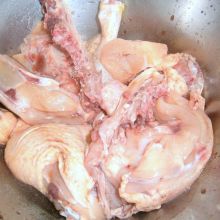 Huhn vorbereiten