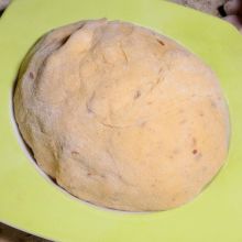 Germteig aufgehen lassen
