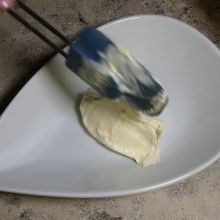 Weiße Schokoladenganache