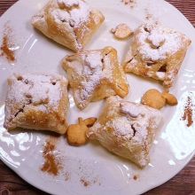 Äpfel im Schlafrock