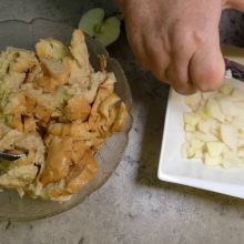 Äpfel vorbereiten