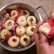 Äpfel vorbereiten