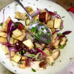 fry the eggplant