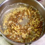 prepare the lentils