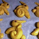 brush with egg white