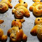 bake the easter bunnies