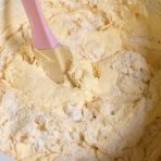 Adding the flour
