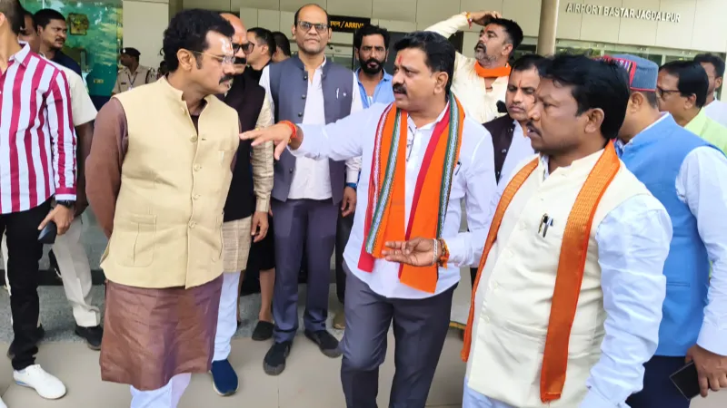 शाह का बस्तर दौराः विजय शर्मा ने लिया तैयारियों का जायजा