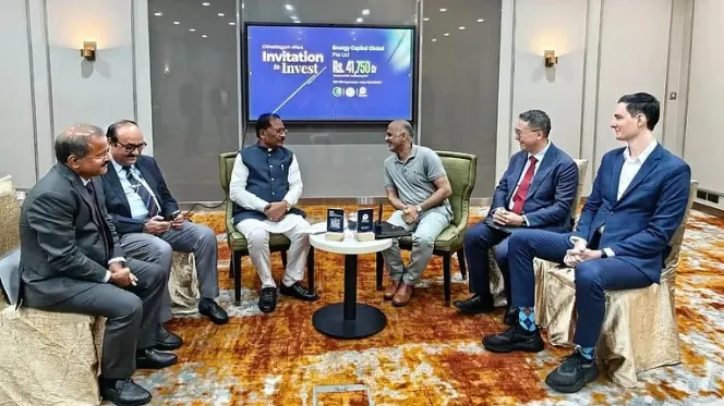 सिंगापुर में छत्तीसगढ़ को ₹43,250 करोड़ के FDI प्रस्ताव, बनेगा AI-रेडी डेटा  सेंटर