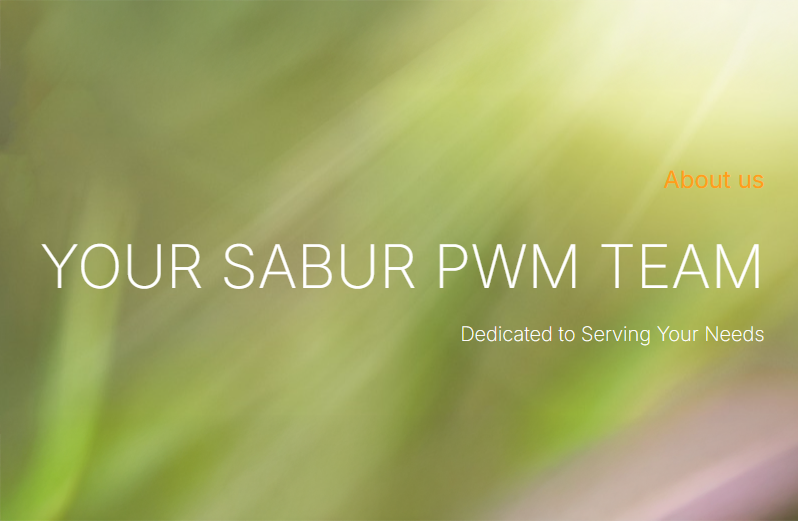 Zak Sabur - Sabor Wealth Management