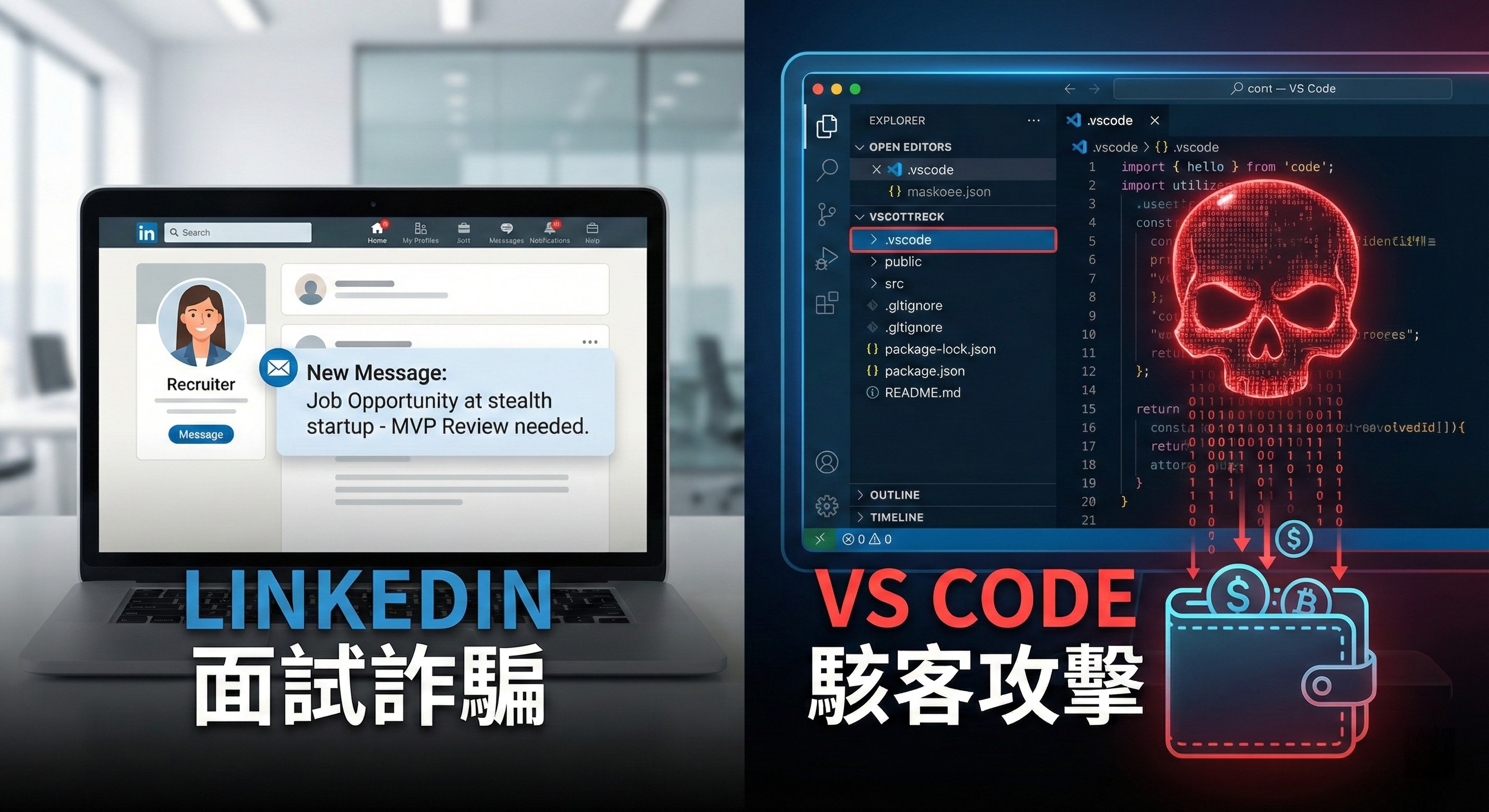 LinkedIn 面試詐騙實錄：打開檔案就被駭？教你 4 招自保 SOP