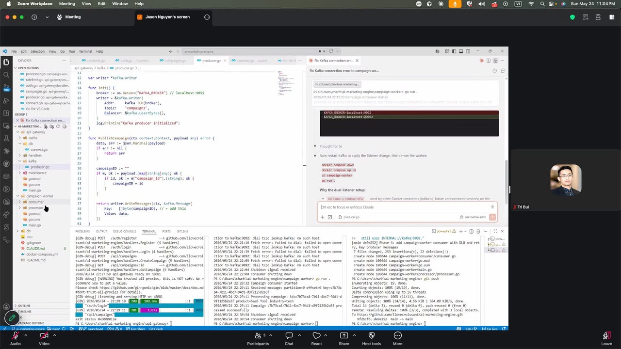 Apache Kafka distributed commit log architecture