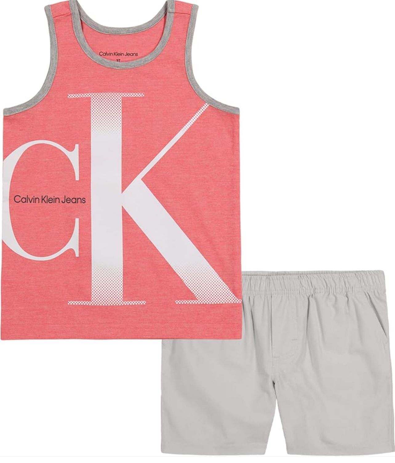 Ensemble Calvin Klein 2 Pièces : Débardeur et Short - Taille 3T