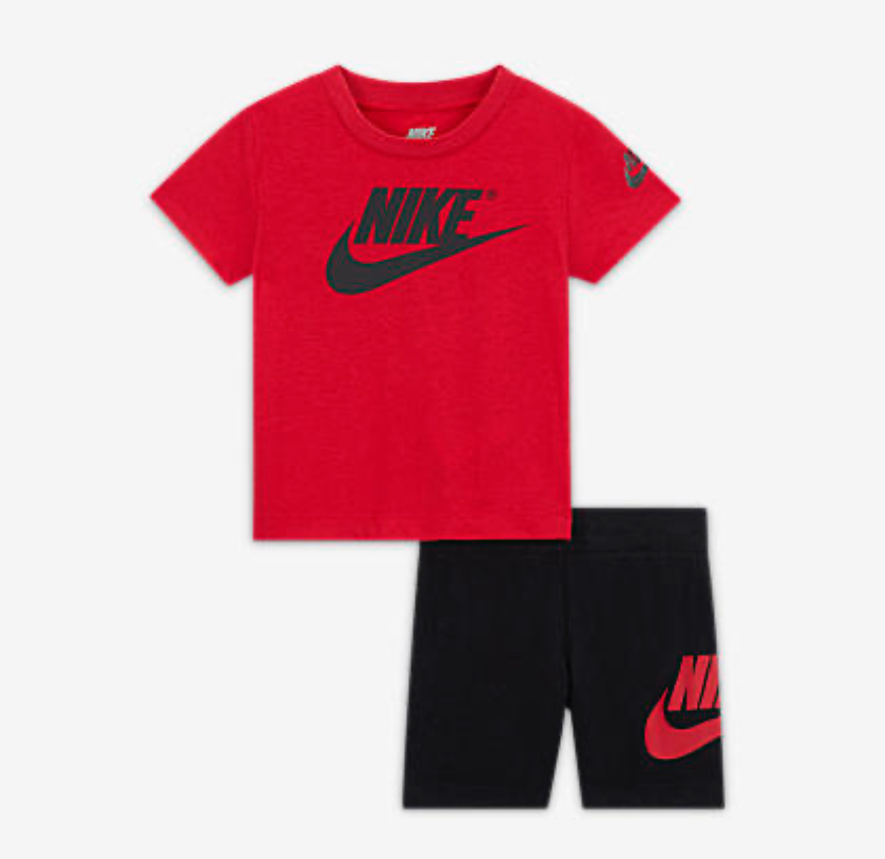 Ensemble Nike 2 Pièces pour Bébé : T-shirt et Short - Taille 12 mois