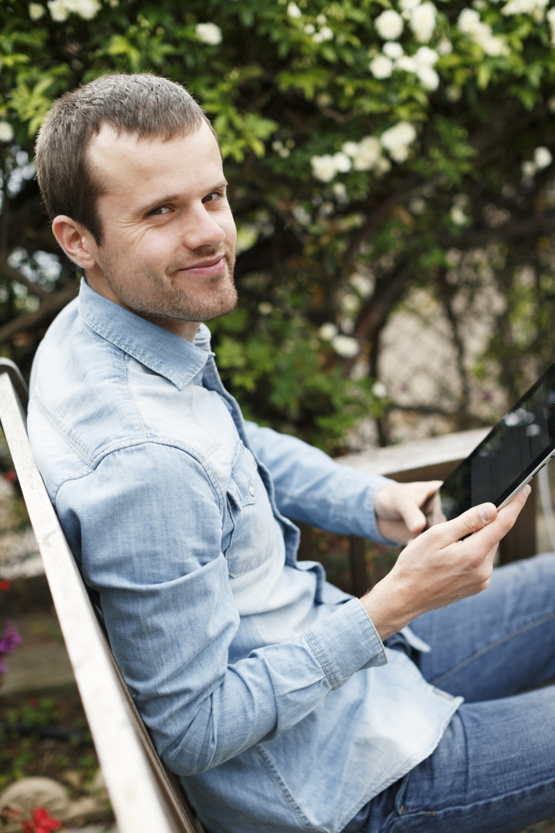 Nik working on the Côte d’Azur