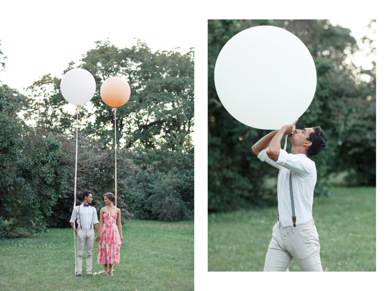 Giant Balloons and Ballet dancers