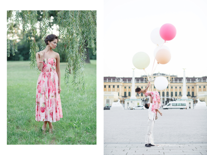 Giant Balloons and Ballet dancers