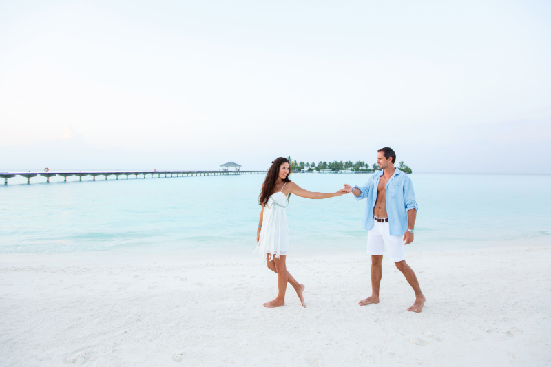 Proposing on Maldives