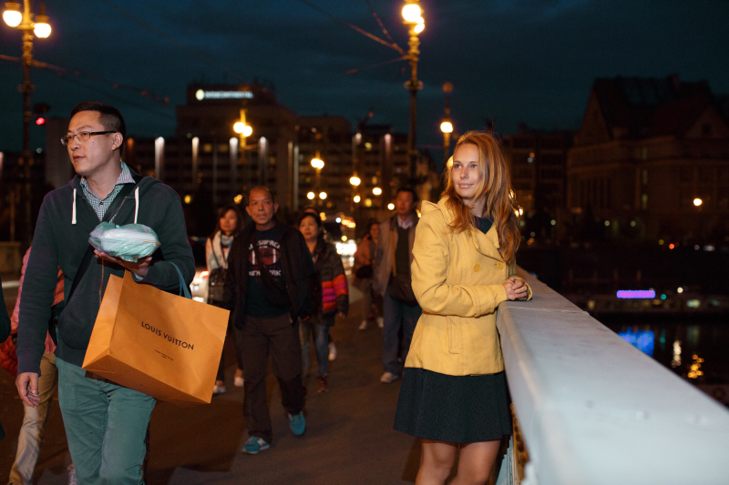 Evening Portrait Session in Prague
