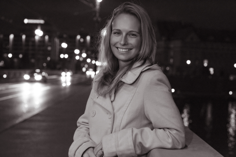 Evening Portrait Session in Prague