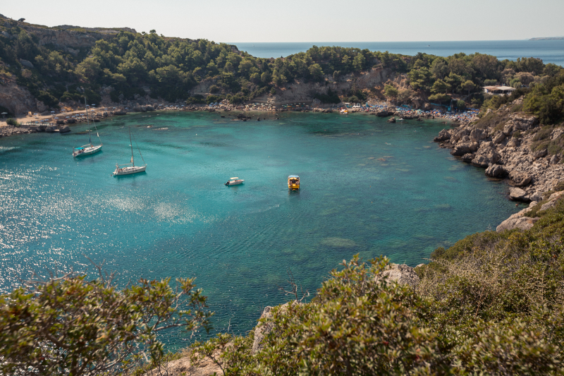 Rhodes Island in September