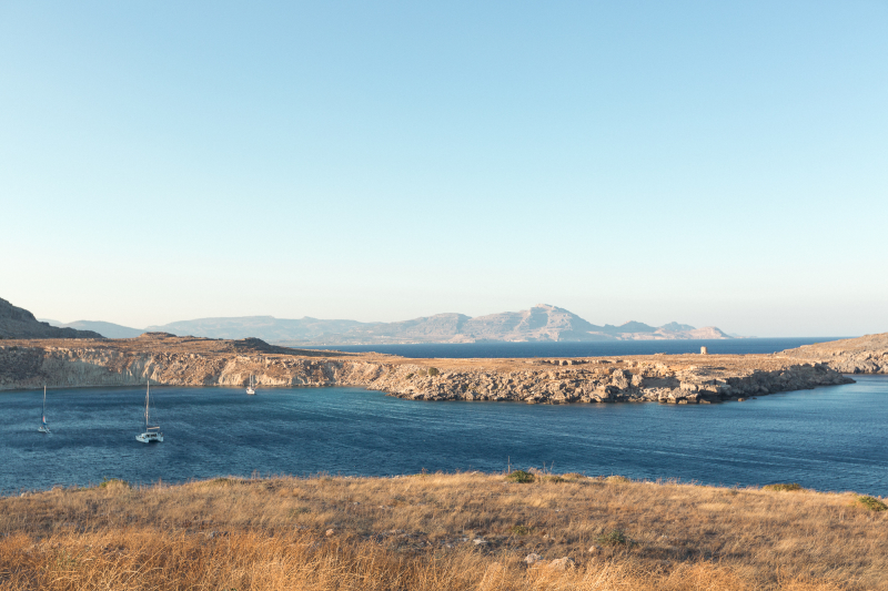 Rhodes Island in September