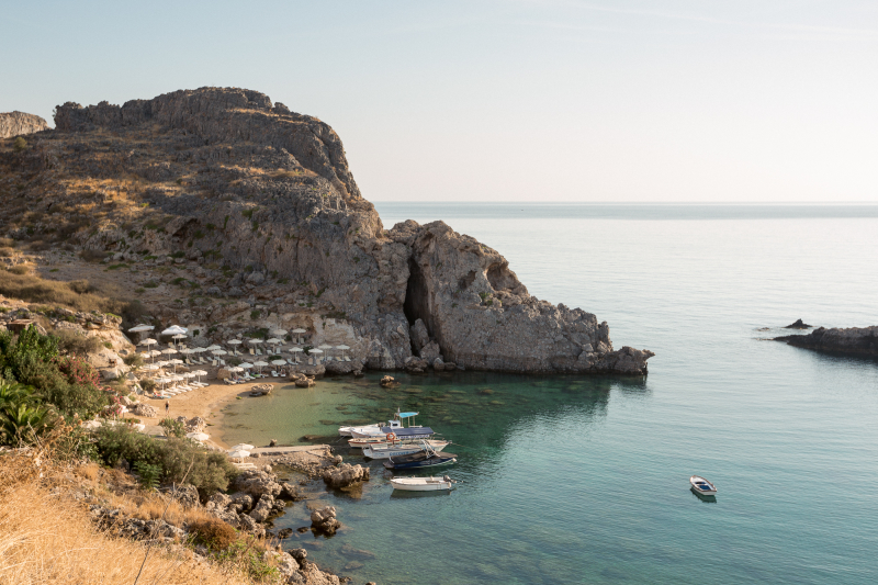 Rhodes Island in September