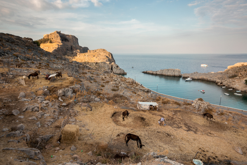 Rhodes Island in September