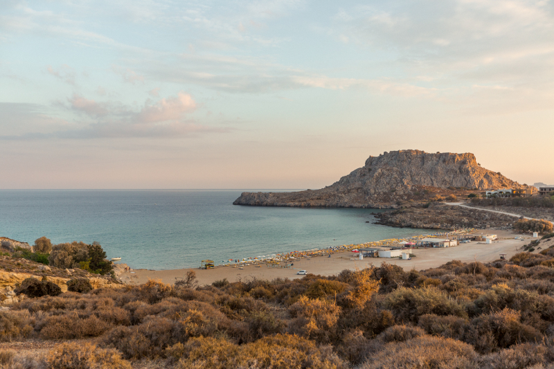 Rhodes Island in September