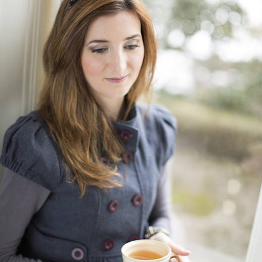 By the window